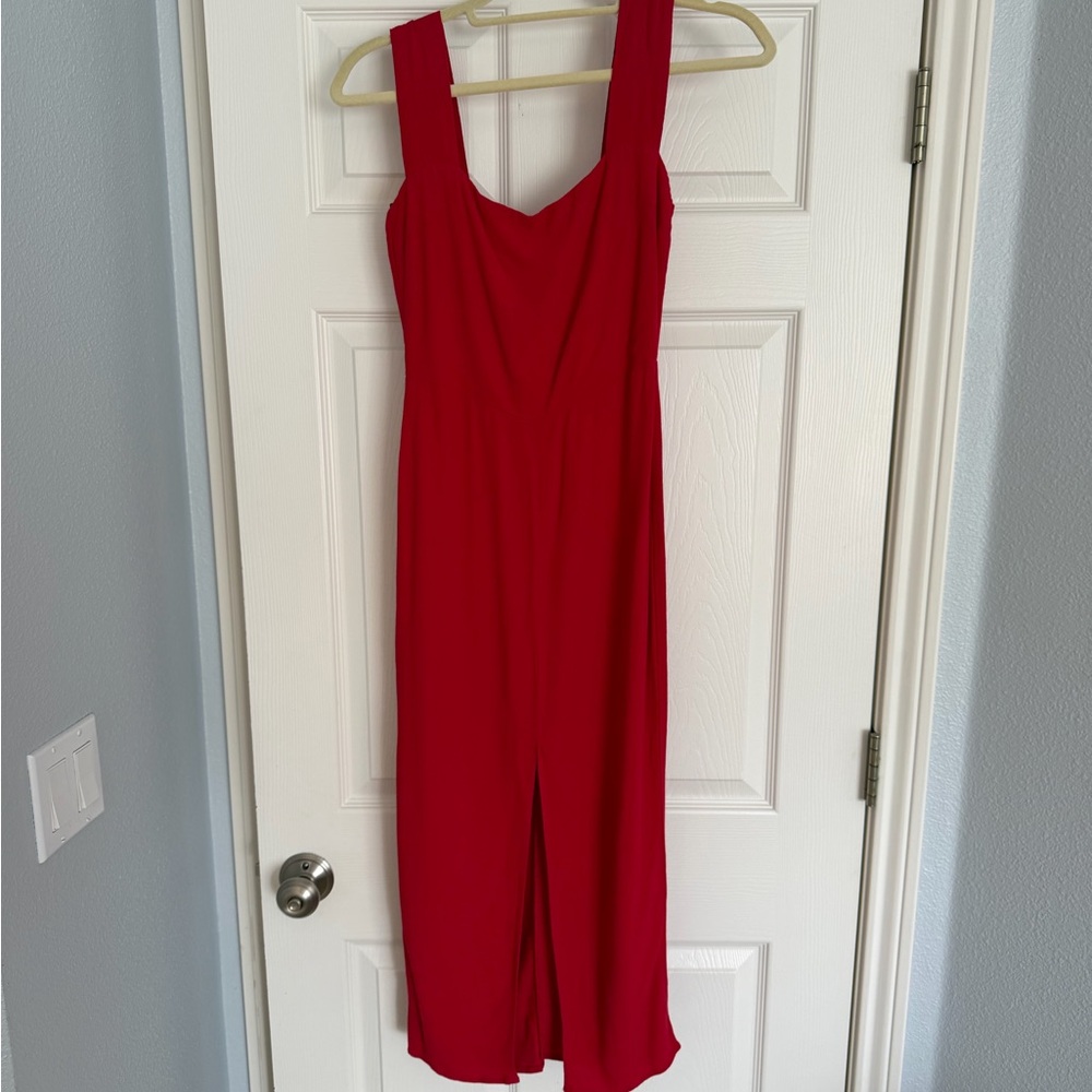 Reformation Red Cocktail Dress - Picture 3 of 6